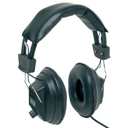 AV:Link 100.616UK MSH40, Mono/Stereo Headphones With Volume Control