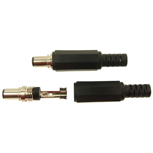 Cliff FC6814785 Rewireable Locking DC Plug 2.1mm