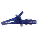 Cliff FCR7943 Crocodile Clip Blue 4mm 600V CAT III EN 61010-1 compliant