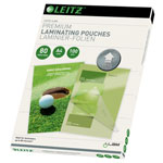 Leitz iLAM Premium Laminating Pouches with UDT A4, 80 Microns Pack of 100)