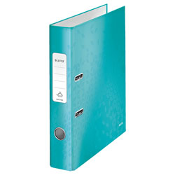 Leitz Lever Arch File 180° WOW A4 50mm Ice Blue