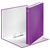 Leitz Ring Binder Laminated WOW A4 2 D-Ring 25mm Purple