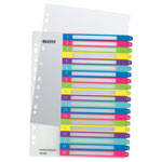 Leitz Index Print 1-20 WOW A4 PP Coloured
