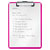 Leitz Clipboard WOW A4 Pink