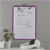 Leitz Clipboard WOW A4 Purple