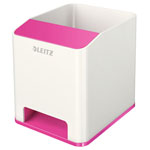 Leitz Sound Pen Holder WOW White & Pink