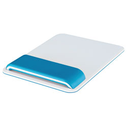 Leitz Mousepad Wrist Rest Ergo WOW blue