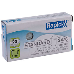 Rapid Staples 24/6 - Pack of 1000