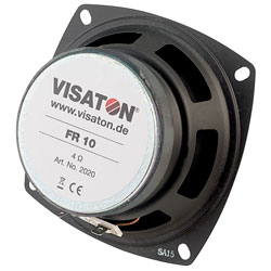 Visaton 2020 FR 10 - 4 Ohm Round Fullrange Speaker 10cm