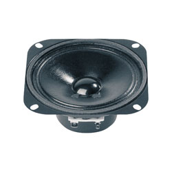 Visaton 2036 R 10 S - 4 Ohm Square Fullrange Speaker 10cm