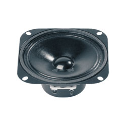 Visaton 2037 R 10 S - 8 Ohm Square Fullrange Speaker 10cm