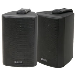 Adastra 100.899UK BC3B 3Inch Stereo Speakers Black Pair