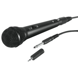 HQ Power MIC3B Black Dynamic Microphone