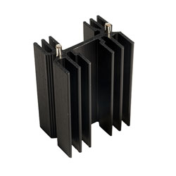 Aavid Thermalloy BW50-2 Heat Sink for TO218, TO247 and TO220 5.9°C/W Clip