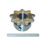 Ampflow Sprocket and Key for E30 and A28 Motors