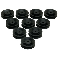 Rapid 18mm Pulleys (2mm Bore) Pack of 10