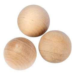 Rapid 25mm Wooden Balls Pack of 10