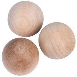 Rapid 38mm Wooden Balls Pack of 10