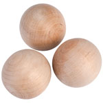 Rapid 50mm Wooden Balls Pack of 10