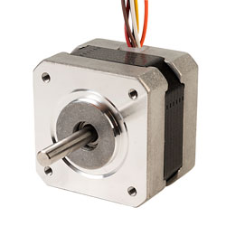 RVFM 1.8 Degree 12V Stepper Motor 5mm Shaft