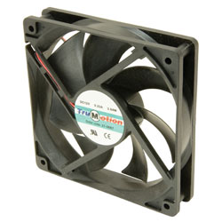 12 VDC 120 x 120 x 25mm Axial Fan (Sleeve Bearing)