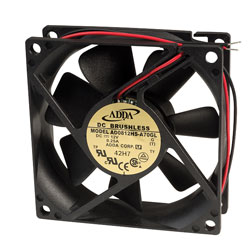 Ventilateur Axial 80mm x 25mm 12VDC 38.6CFM