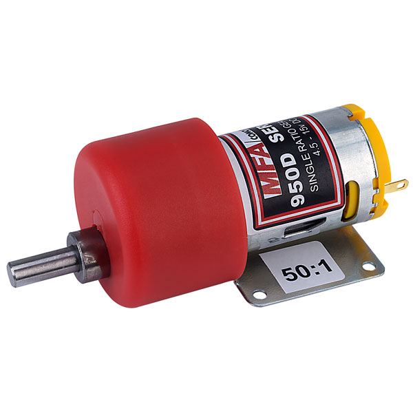 MFA 950D501 Gearbox and Motor 50:1 6mm Shaft 6 to 15V
