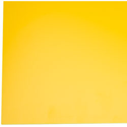 Rapid Plastic Sheet 1x457x254mm Yellow - Pack of 10