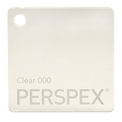 Perspex Cast Acrylic Sheet 600 x 400 x 5mm Clear