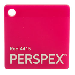 Perspex Cast Acrylic Sheet 600 x 400 x 5mm Solid Pink