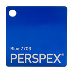 Perspex Cast Acrylic Sheet 600 x 400 x 3mm Transparent Blue