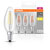 OSRAM 4058075819313 LED BASE CLASSIC B 4W 827 Clear E14 Bulb