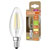OSRAM 4099854065989 LED CLASSIC B Energy Eff C DIM 2.9W 827 Clear E14 Bulb