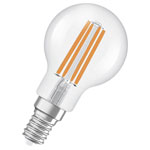 OSRAM 4099854255229 LED CLASSIC P Energy Eff A 3.8W 827 Clear E14 Bulb