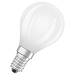 OSRAM 4099854255816 LED CLASSIC P Energy Eff A 3.8W 827 Frosted E14 Bulb