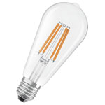 OSRAM 4099854235634 LED LAMPS FILAMENT CLASSIC EDISON 3.8W 827 Clear E27 Bulb