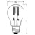 OSRAM 4099854259814 LED LAMPS FILAMENT CLASSIC A 5W 840 Clear E27 Bulb