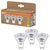 OSRAM 4099854277900 LED LAMPS Energy Eff Reflector 2.5W 827 GU10 Bulb