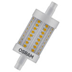 OSRAM 4058075432598 LED LINE R7S 7.3W 827 Clear R7s Bulb