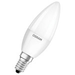 OSRAM 4058075831964 LED PCR LAMPS WITH CLASSIC B 4.9W 827 Frosted E14 Bulb