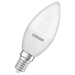 OSRAM 4099854340314 LED PCR LAMPS WITH CLASSIC B 4.9W 827 Frosted E14 Bulb