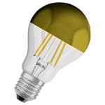 OSRAM 4058075435346 LED Retrofit CLASSIC A Mirror 6.5W 827 Clear E27 Bulb
