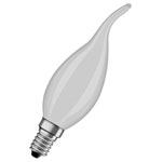 OSRAM 4058075434585 LED Retrofit CLASSIC BA DIM 4W 827 Frosted E14 Bulb