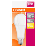 OSRAM 4058075245976 LED STAR CLASSIC A 19W 827 Frosted E27 Bulb