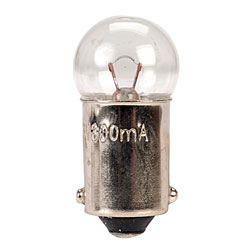 KL 9mm 6V MCC /BA9S Round Bulb 300mA