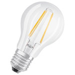 OSRAM 4058075845664 LED VALUE CLASSIC A 7W 827 Clear E27 Bulb