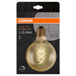 OSRAM 4058075270008 Vintage 1906 LED CLASSIC Globe Dim 4W 820 Gold E27 Bulb