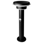 LEDVANCE 4058075392748 Endura Style Solar Double Circle Post Sensor Blk Warm WH
