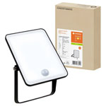 LEDVANCE 4058075768253 Essentials Floodlights Sensor 20W 3000K Warm White