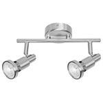 LEDVANCE 4058075540545 LED Spot Brushed Silver GU10 2 X 2.6W 2700K Warm White